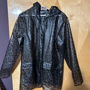 Leopard rain coat. Very light.